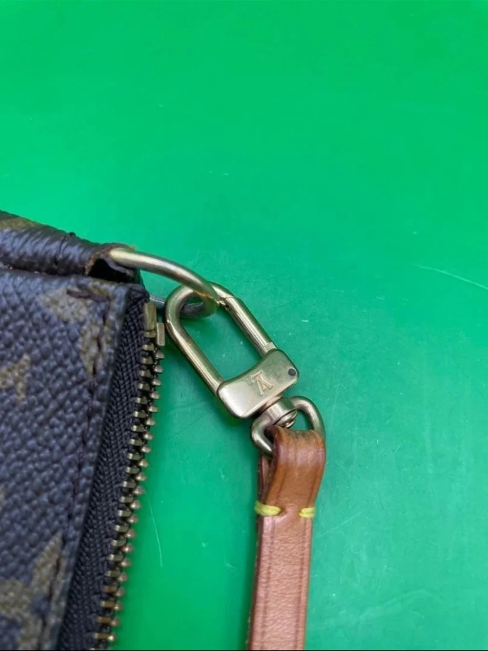 Louis Vuitton Monogram Mini Pochette in Brown